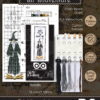 Counted Cross Stitch Kit of Bookmark "Gandalf the Grey: I Want You for an Adventure"
