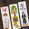 Counted Cross Stitch Kit of Bookmark "Lord of The Rings: Frodo Baggins"