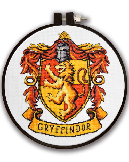 Counted Cross Stitch Kit "Griffindor Crest"