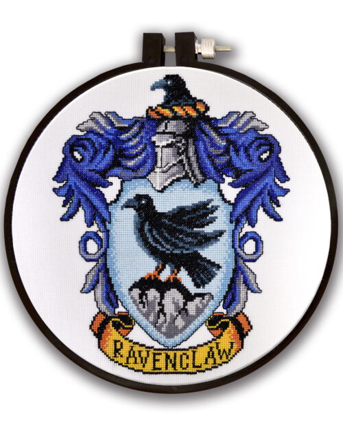 Counted Cross Stitch Kit "Ravenclaw Crest"