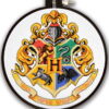 Counted Cross Stitch Kit "Harry Potter: Hogwarts Crest"
