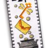 Counted Cross Stitch Pattern of Bookmark "Harry Potter: Cauldron" - Download in PDF SK2-81
