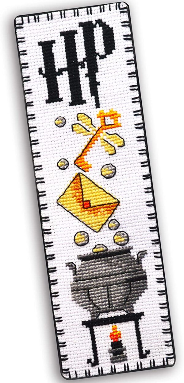 Counted Cross Stitch Pattern of Bookmark "Harry Potter: Cauldron" - Download in PDF SK2-81