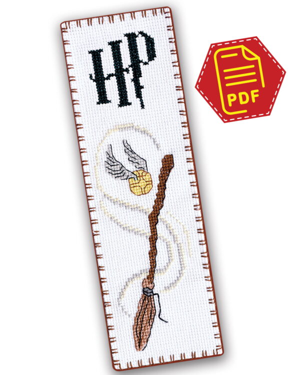 Counted Cross Stitch Pattern "Harry Potter: Golden Snitch" - Download in PDF