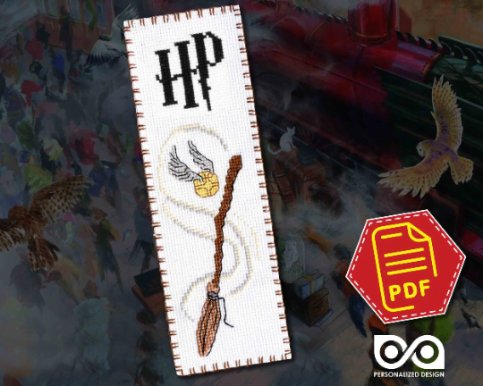 Counted Cross Stitch Pattern "Harry Potter: Golden Snitch" - Download in PDF