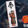 Counted Cross Stitch Pattern of Bookmark "Star Wars: Mandalorian" - Download in PDF