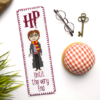 Counted Cross Stitch Pattern of Bookmark "Harry Potter Quote: Until the very End" - Download in PDF