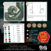 Counted Cross Stitch Pattern "Slytherin Crest" - Download in PDF