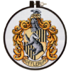 Counted Cross Stitch Pattern "Hufflepuff Crest" - Download in PDF