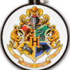 Counted Cross Stitch Pattern 'Hogwarts School Crest' - Download in PDF