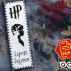 Counted Cross Stitch Pattern of Bookmark "Harry Potter: Expecto Patronum" - Download in PDF