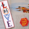 Counted Cross Stitch Pattern of Bookmark "HP Love" - Download in PDF SK2-151