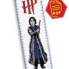 Counted Cross Stitch Bookmark Pattern "Professor of Hogwarts: Severus Snape" - Download in PDF