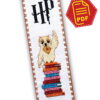 Harry Potter Bookmark Cross Stitch Pattern "Hedwig the Owl" – Download in PDF