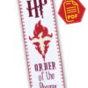 Bookmark Cross Stitch Pattern "Harry Potter: Order of the Phoenix" - Download in PDF