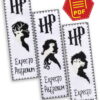 Set of 3 Cross Stitch Patterns of Bookmarks "Patronuses: Spirit Guardians" - Download in PDF