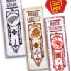 Counted Cross Stitch Pattern of Bookmark "Game of Thrones: The Great Houses of the Seven Kingdoms" - Download in PDF