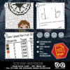 Free Bookmark Cross Stitch Pattern "Star Wars: Han Solo" - Download in PDF