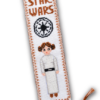 Counted Cross Stitch Pattern of Bookmark "Star Wars: Princess Leia" - Download in PDF