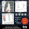 Counted Cross Stitch Pattern of Bookmark "Star Wars: Kilo Ren" - Download in PDF