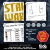 Counted Cross Stitch Pattern of Bookmark "Star Wars: C-3PO" - Download in PDF