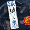 Free Counted Cross Stitch Pattern of Bookmark "Star Wars: R2D2" - Download in PDF