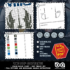 Free Counted Cross Stitch Pattern of Bookmark "Star Wars: R2D2" - Download in PDF