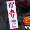 Bookmark Cross Stitch Pattern "Harry Potter: Order of the Phoenix" - Download in PDF