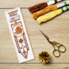 Free Counted Cross Stitch Pattern of Bookmark "Game of Thrones: House Lannister" - Download in PDF