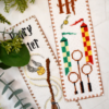 Counted Cross Stitch Bookmark Pattern 'Quidditch Pitch' - Download in PDF