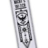 Counted Cross Stitch Pattern of Bookmark "Game of Thrones: Night's Watch" - Download in PDF