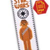 Chewbacca, a.k.a. Chewie, cross stitch pattern