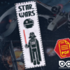 Counted Cross Stitch Pattern of Bookmark "Star Wars: Darth Vader" - Download in PDF