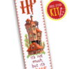 Counted Cross Stitch Kit of Bookmark "The Burrow: It's Not Much But It's Home"