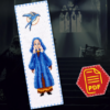FREE Counted Cross Stitch Pattern of Bookmark "The Witcher: Princess Cirilla" - Download in PDF