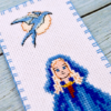 FREE Counted Cross Stitch Pattern of Bookmark "The Witcher: Princess Cirilla" - Download in PDF