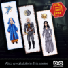 FREE Counted Cross Stitch Pattern of Bookmark "The Witcher: Princess Cirilla" - Download in PDF