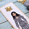 Counted Cross Stitch Pattern of Bookmark "The Witcher: Yennefer of Vengerberg" - Download in PDF