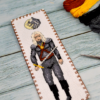 Counted Cross Stitch Pattern of Bookmark "The Witcher: Geralt of Rivia" - Download in PDF