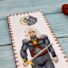 Counted Cross Stitch Pattern of Bookmark "The Witcher: Geralt of Rivia" - Download in PDF