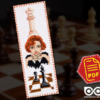 Counted Cross Stitch Pattern "Queen's Gambit: Beth Harmon" - Download in PDF