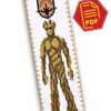 Counted Cross Stitch Pattern of Bookmark "Guardians of the Galaxy: Groot" - Download in PDF