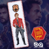 Counted Cross Stitch Pattern of Bookmark "Guardians of the Galaxy: Star-Lord" - Download in PDF