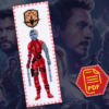 Free Counted Cross Stitch Pattern of Bookmark "Guardians of the Galaxy: Nebula" - Download in PDF