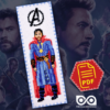 Counted Cross Stitch Bookmark Pattern "Doctor Strange"