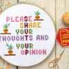 Counted cross stitch pattern - Please share your thoughts and your opinion