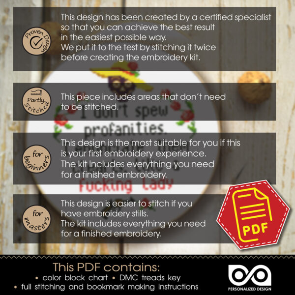 I don’t spew profanities 3