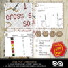 Counted cross stitch pattern - I cross stitch so I don't kill people 2