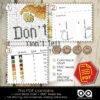 Counted cross stitch pattern - Don’t tell me what to do You are not my cat 2