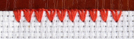 Buttonhole stitch photo 2